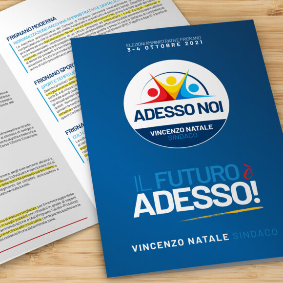 BeMoreLab. Portfolio marketing politico. 2021: Vincenzo Natale, candidato sindaco di Frignano. Programma elettorale.